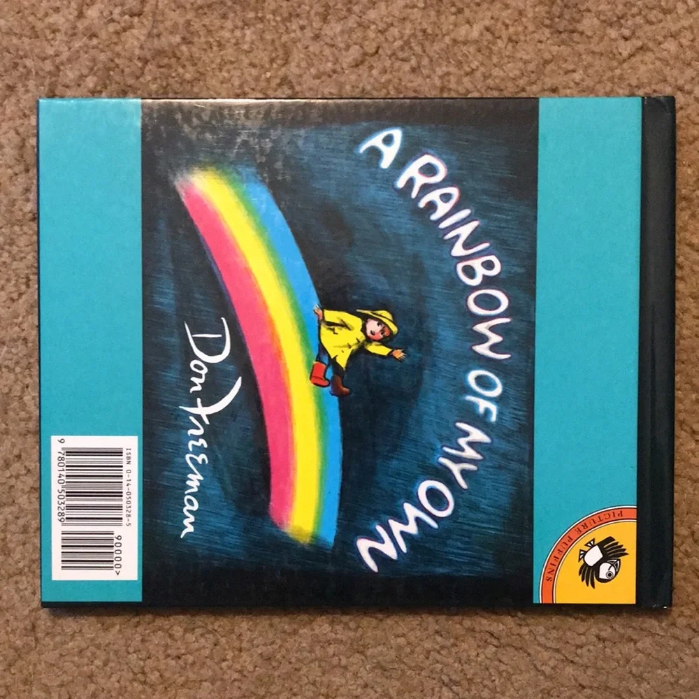 New A RAINBOW of My OWN Hard Cover Book